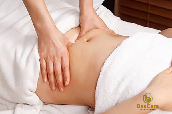 16. Massage, ấn huyệt co hồi tử cung